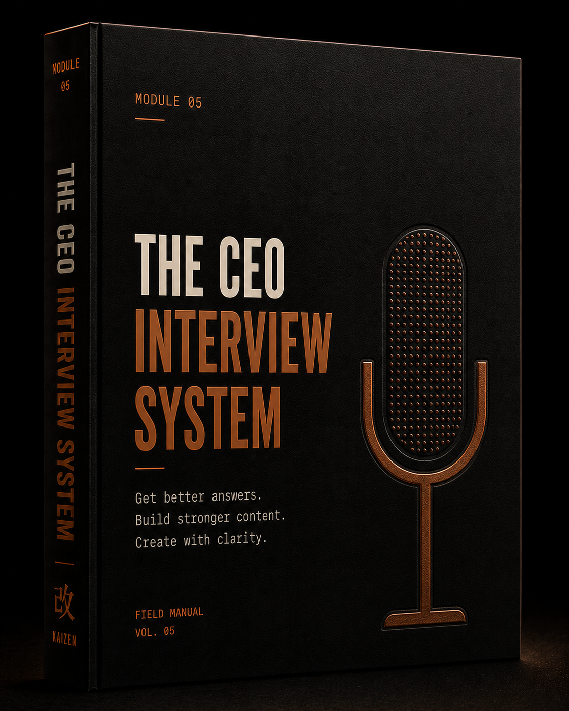 Module 5 — The CEO Interview System