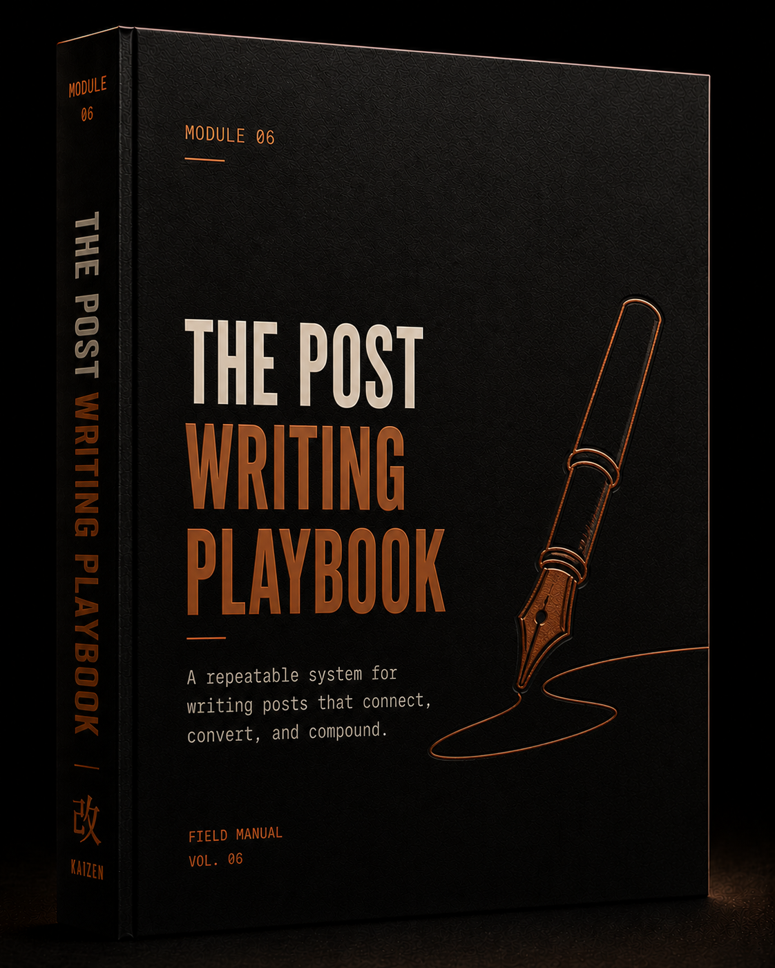 Module 6 — The Post Writing Playbook